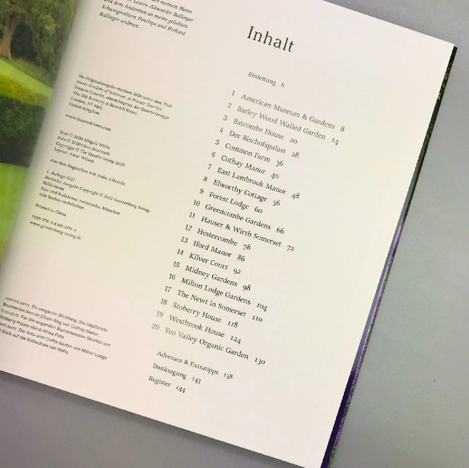 Die Geheimen Gärten Von Somerset (Abigail Willis) – Bild 2